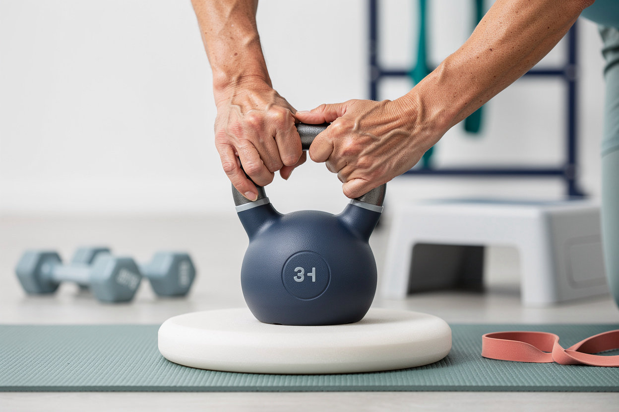 Pinnacle Mobility and Fitness strength training session - functional movement and mobility coaching for improved independence